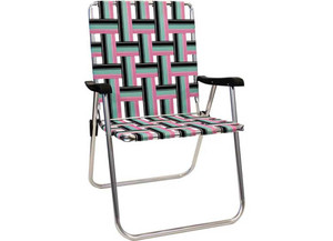 Kuma Outdoor Gear - Vice Backtrack Chair  Black/pink/teal - 830-KM-BTC-VC