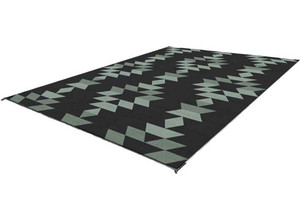 Kuma Outdoor Gear - Monterrey Boho Outdoor Mat  12ft X 9ft (sage/black) - 880-KM-MB-SG-12