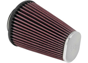 K&N Filters - 2 7/16flg; 41/2 X 33/4b 3in X 2int 6inh. Univ Chrme Fltr - RC-3680