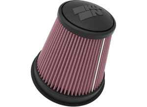 K&N Filters - Universal Air Filter 5in Flg 81/2in B 5in T 8in H Gen 3 Round Red - RU-5303