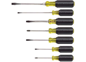 Klein Tools - Screwdriver Set Slotted And Phillips 7piece - 85076