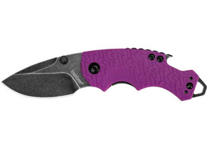 Kershaw Knives - Shuffle Pocket Knife  Purple Blackwash  Box - 8700PURBW
