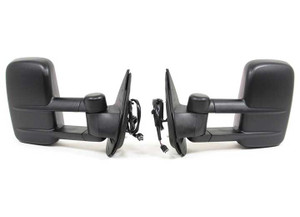 K-Source - 0713 Silverado/sierra Pr Heated Pwr Fldawy Oe Mirror Blk Extendable Towg W/turn Signl Dual Glas - 62093-94G
