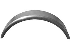 Kampco Steel. - Double Radius Single Rear Axle Fender 71/2in X 21in X 51/2in X 16 Gage Steel - 6637-B