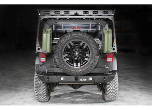 Lod - Jeep - 0714 Gen 4 / Gen 3 / Gen 2 Bolt On Blitz Style Steel Jerry Can Mounts (pair) - JC1004G3B