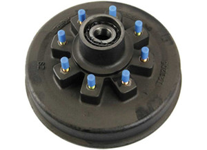 Lippert - 12 1/4in Threaded Trailer Brake Hub Assembly 8000 Lb 8 On 6 1/2in 5/8in Studs - 2024029085
