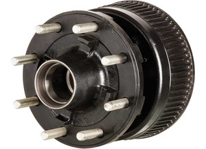 Lippert - 12 1/4in Threaded Trailer Brake Hub Assembly 10000 Lb 8 On 6 1/2in 5/8in Studs - 2024029092