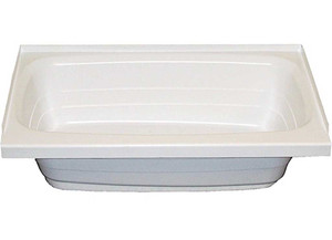 Lippert - 24in X 40in Bathtub; Right Drain  White - 209678