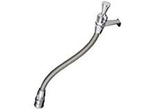 Lokar - Flexible Transmission Dipstick; Th400 Transmount; Brite; - 1213134