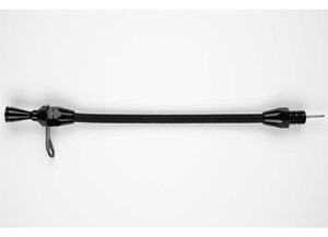 Lokar - Midnight Series Hitech Flexible Braided Stainless Transmission Dipstick - XTD-34L80TM