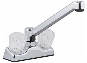 Lasalle Bristol - Utopia 4in Chrome Kitchen Faucet With High Rise Spout Made In Usa 5 Year Warrant - 20315R219