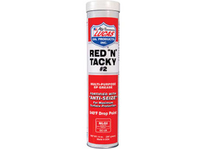 Lucas Oil - Red N Tacky Grease 14.0 Oz Cartridge Case Of 30 - 10005-30