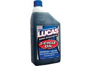 Lucas Oil - Semisynthetic 2cycle Oil 1 Quart Case Of 6 - 10110