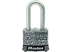 Master Lock - Laminated Stainless Steel Padlock 1 9/16in X 1 1/2in - 3SSKADLFHC