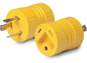 Park Power - Rv Generator Adapter 30a Locking (3 Prong) - 125A