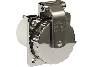Park Power - 30a 125v Stainless Steel Rv Power Inlet - 303SSEL-BRV