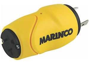 Park Power - Straight Adapter 30a Male Locking To 15/20a Female Straight - S30-15