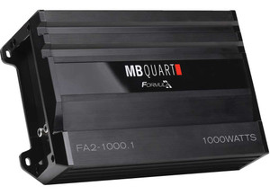 MB Quart - Mbq Formula 1000w Amplifier 1 Ohm Stable Mono Car Audio Amp - FA2-1000.1