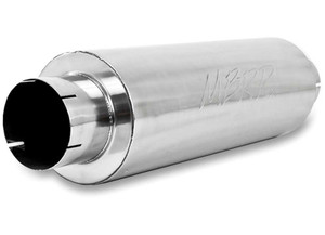 MBRP - Quiet Tone Muffler 5in In/out 8in Dia. Body 31in Overall Al - M2220A
