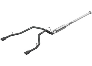 MBRP - 19c Ram 1500 Hemi 5.7l Cc/qc 21/2in Cat Back Exhaust Dual Split Rear Black As - S5152BLK