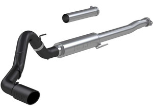 MBRP - 21c F150 2.7l/3.5l Ecoboost/5.0l 4in Cat Back Exhaust Single Side Black As - S5209BLK