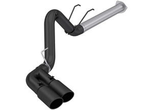 MBRP - 17c F250/f350/f450 Blk As Filter Back Exhaust System Single Exit - S6290BLK