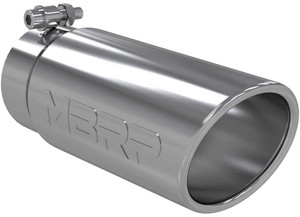 MBRP - Universal Tip 4in O.d. Angled Rolled End 31/2in Inlet 10in Length - T5112