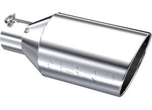 MBRP - Universal Tip 8in O.d. Rolled End 4in Inlet 18in In Length T304 - T5128