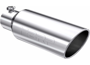 MBRP - Universal Tip 6in O.d. Rolled End 4in Inlet 18in In Length T304 - T5130