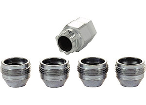 McGard - Wheel Lock Set M12x1.25 Nut Uhc (under Cap) Cone Seat Dual 19mm & 21mm Hex .77 - 24013