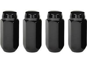 McGard - Hex Lug Nut M14x1.5 Cone Seat 13/16 Hex 1.945 In Oal Black (4 Pk) - 64022