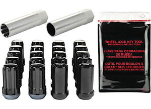 McGard - Tuner/splinedrive Install Kit 5 Lug M14x1.5 Cone Seat W/whl Lks22mm Hex1.648 - 65515BK