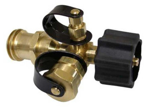 Marshall Excelsior - Inv Flare Tee W/cap 15/16in M Acme W/qck Close Poppet X 15/16in F Acme X 1in2 - ME422P