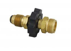 Marshall Excelsior - Lp Cylinder Adapter #60 Orifice Soft Nose W/plastic Handwheel Pol X 1in20 M Pkg - ME475P