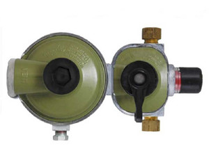 Marshall Excelsior - 2 Stage Excelaflo Auto Changeover Regulator 1/4in Inv Flare X 3/8in Fnpt High C - MEGR-253HP