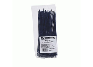 Metra - 8 Inch Thin Cable Tie Black  Package Of 100 - BCT8S