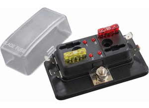 Metra - Fuse Block Atc With Indicating Leds  4 Position - BLR-I-304