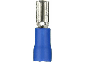 Metra - Blue Vinyl Female Quick Disconnect 1614 Gauge .110 - BVFD110