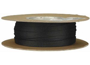 Metra - 1/2in Expandable Sleeving Black  100 Feet - FLX12BLK