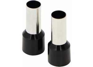 Metra - Ferrules  Black 4ga  50 Per Bag - FRL4BK
