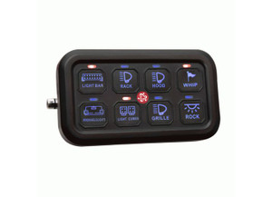 Metra - Universal 8 Gang Switch Panel System - HE-SWP8