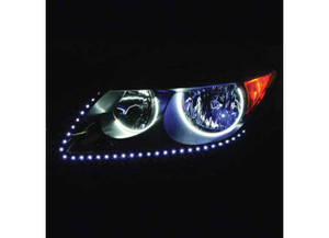 Metra - 24 Inch White Sideview Led Pair  Bulk - HE-WSV