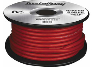 Metra - 8 Gauge Red Power Cable 250 Foot Coil - IBPC08R-250