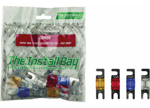 Metra - Assorted Mini Anl Fuses  2ea 20/40/60/80 Amp  Retail Pack - IBR28