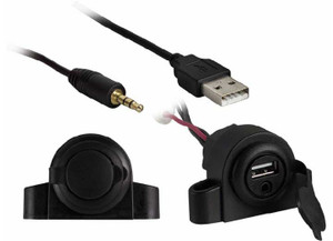 Metra - 3.5mm Aux Audio Input With Usb Charging Ext  Retail Pack - IBR72
