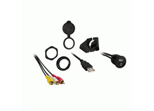 Metra - Usb / 3.5mm Video To Rca Pass Through Ext  Retail Pack - IBR75