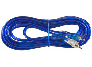 Metra - Rca Cables Clear Blue 4m Compact Ends  Each - IBRCA4M
