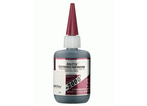 Metra - Instant Rubber Tough Black Glue  1 Ounce - IC-2000