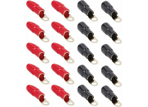 Metra - 1/0 Awg 3/8 Inch Gold Ring Terminal  20 Pk - R038RT