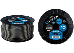 Metra - 250ft 10awg Black Cca Midseries Power Cable - R4BK10-250